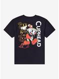 Cuphead Portrait Line Art Youth T-Shirt — BoxLunch Exclusive, MULTI, alternate