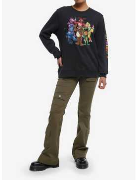 Five Nights At Freddy's Group Shot Girls Sweatshirt, , hi-res