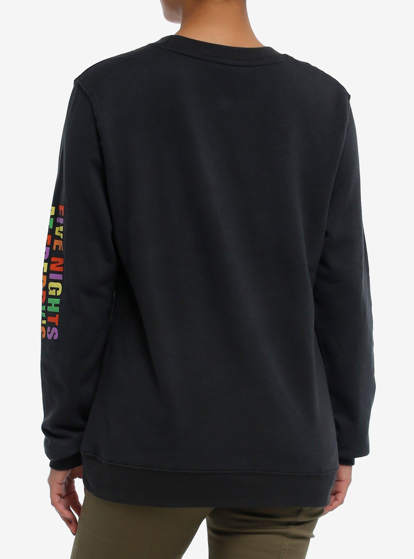 Five Nights At Freddy's Group Shot Girls Sweatshirt, MULTI, alternate