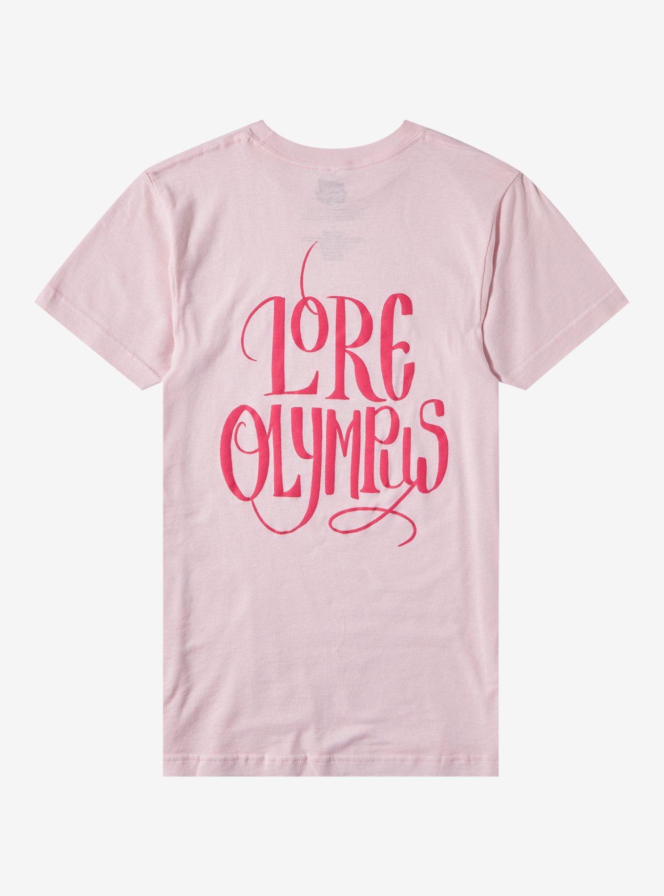 Lore Olympus Persephone Flower Boyfriend Fit Girls T-Shirt, MULTI, alternate