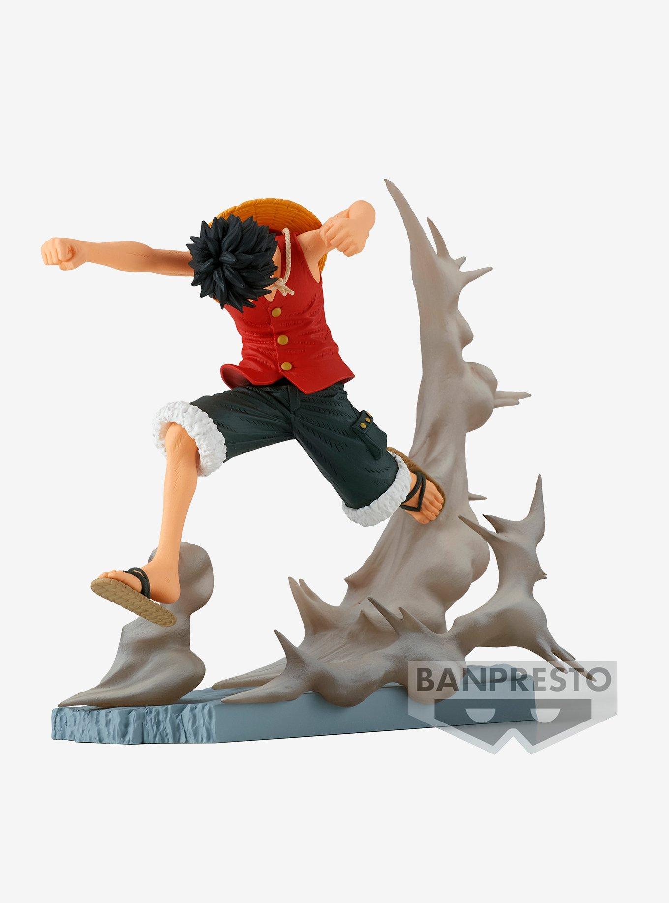 Banpresto One Piece Senkozekkei Monkey D. Luffy Figure, , alternate