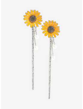 Thorn & Fable Sunflower Hair Stick Set, , hi-res