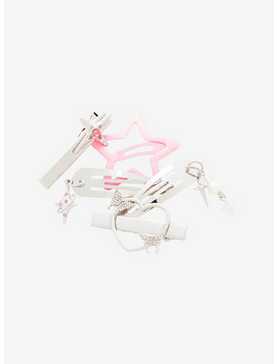 Sweet Society® Pink Star Hair Clip Set, , hi-res