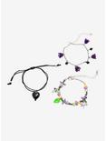 Thorn & Fable® Purple Floral Fairy Bracelet Set, , alternate