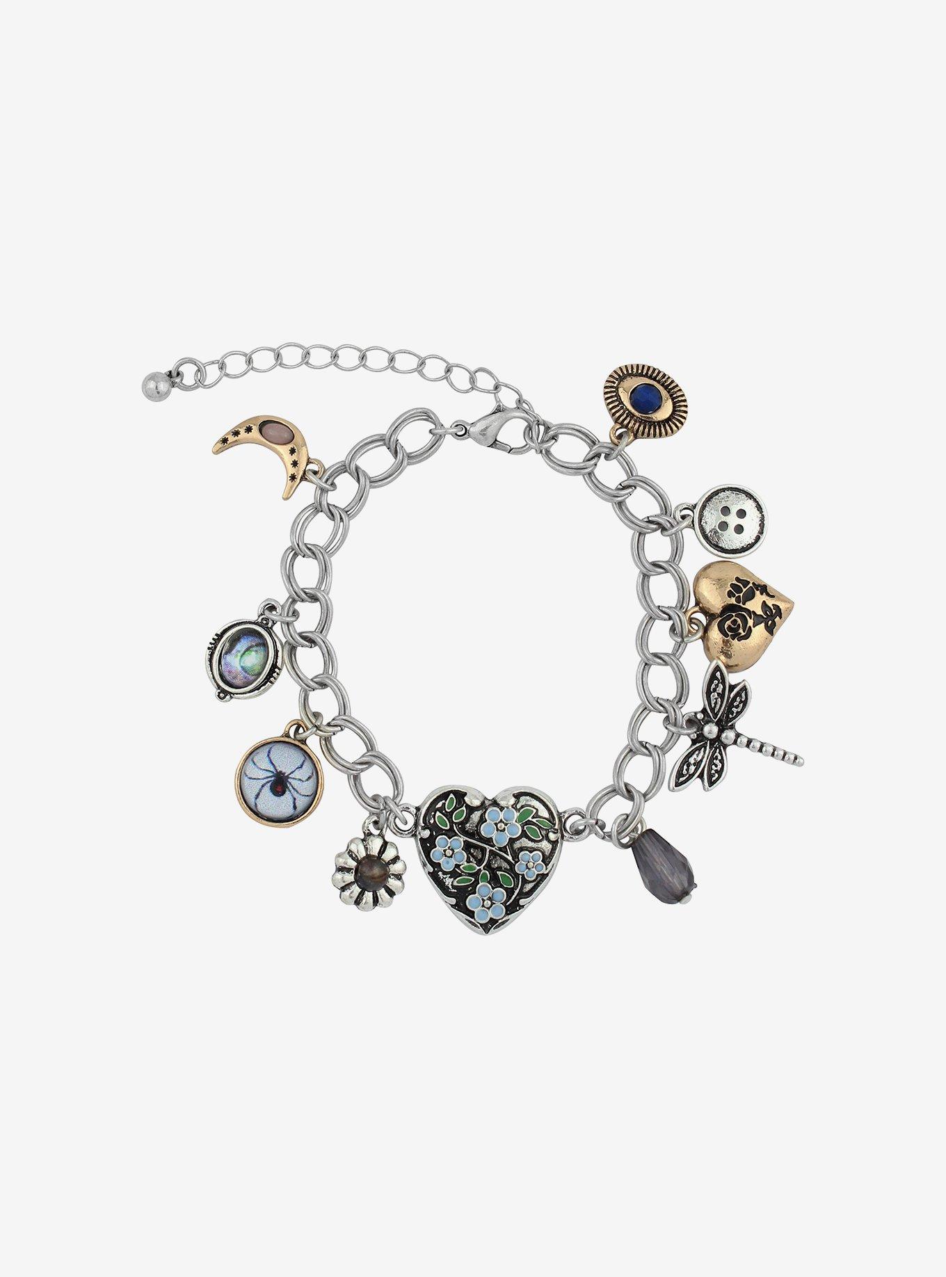 Thorn & Fable Vintage Trinkets Charm Bracelet, , alternate