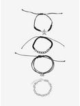 Social Collision® Star Cord Chain Bracelet Set, , alternate