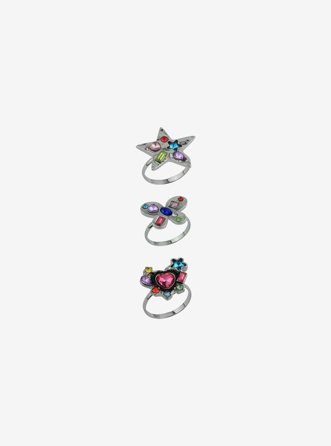 Sweet Society Jewel Icon Ring Set, , alternate