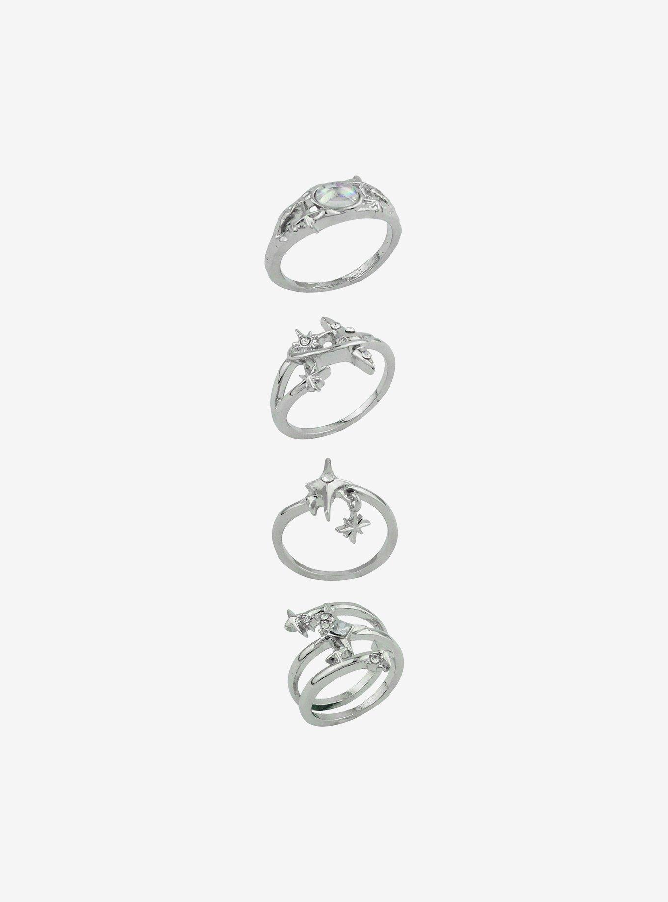 Social Collision® Sparkles Ring Set, , alternate