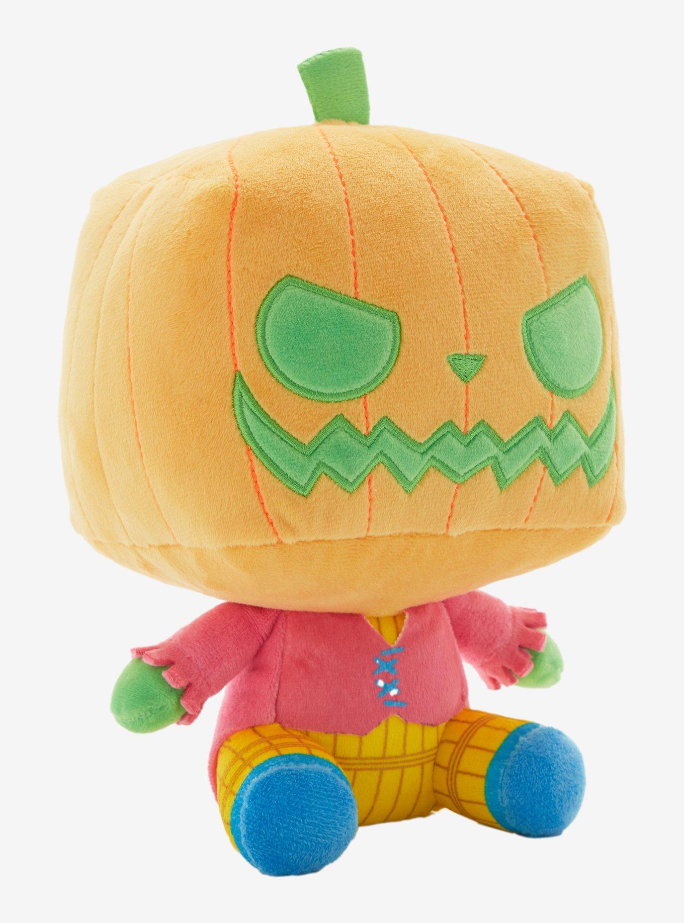 Funko The Nightmare Before Christmas Neon Pumpkin King Pop! Plush, , hi-res