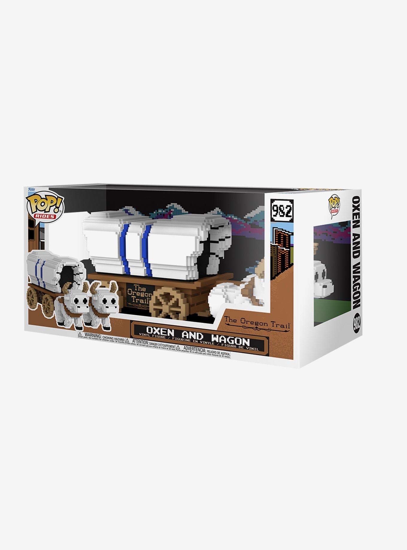 Funko Pop! Rides The Oregon Trail Oxen & Wagon Vinyl Figure, , alternate
