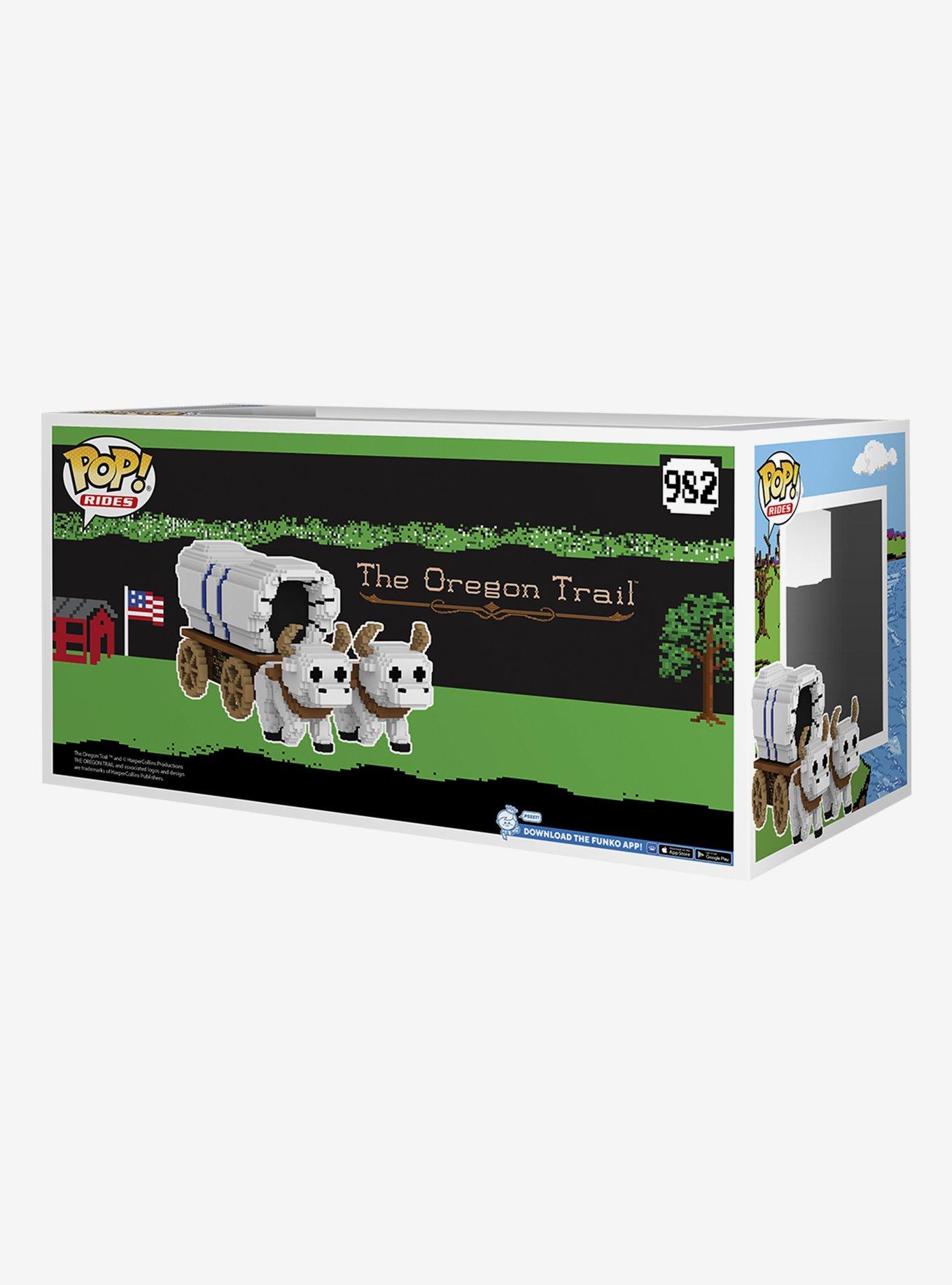 Funko Pop! Rides The Oregon Trail Oxen & Wagon Vinyl Figure, , alternate