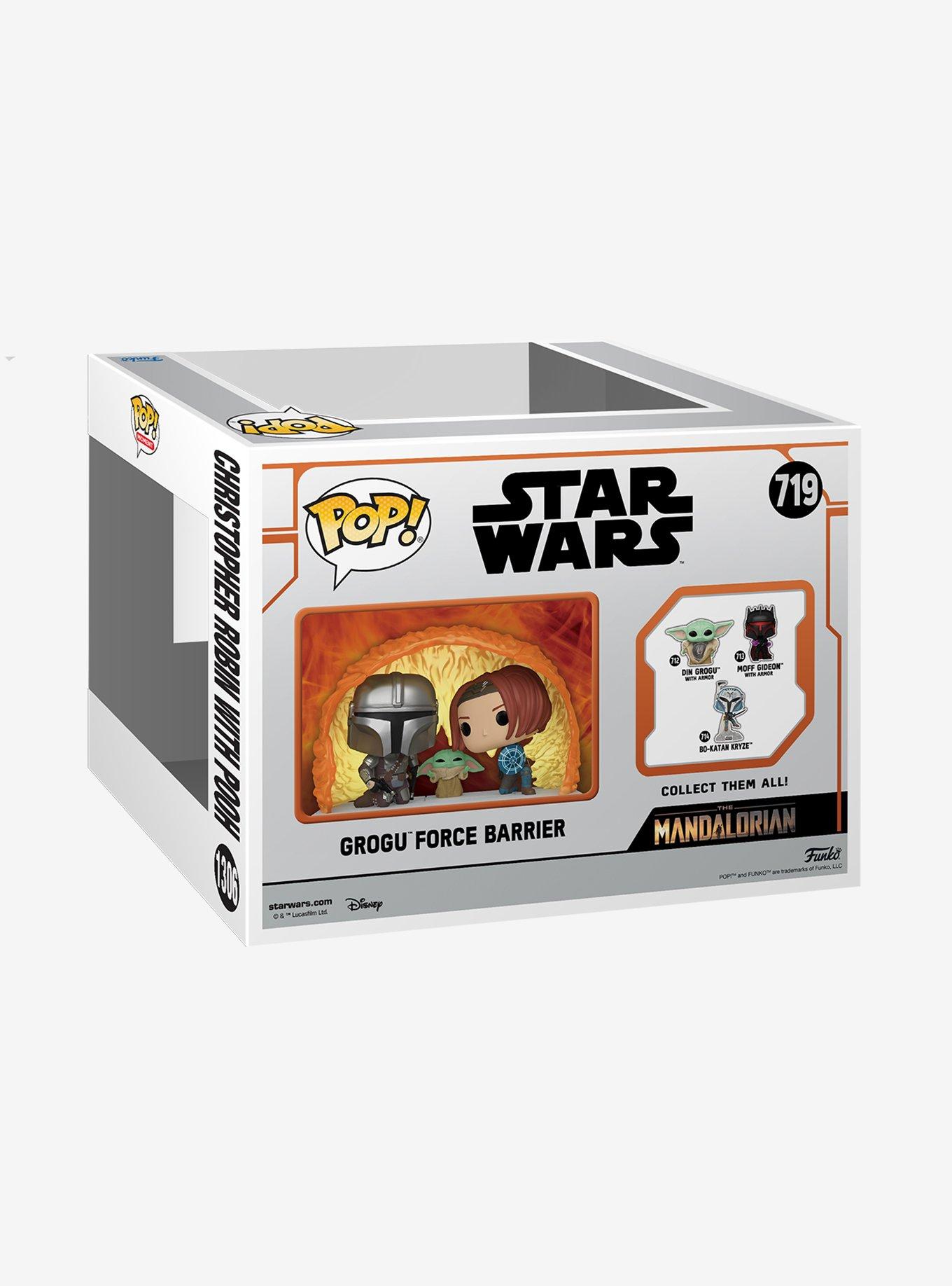 Funko Pop! Star Wars The Mandalorian Grogu Force Barrier Vinyl Figure