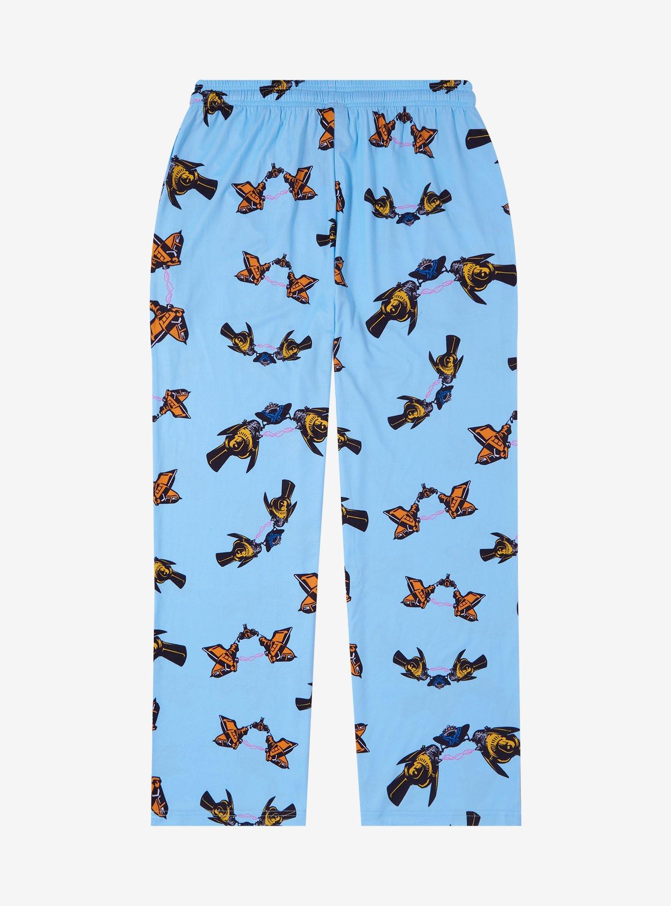 Star Wars: Episode I - The Phantom Menace Pod Racers Allover Print Sleep Pants - BoxLunch Exclusive, LIGHT BLUE, alternate