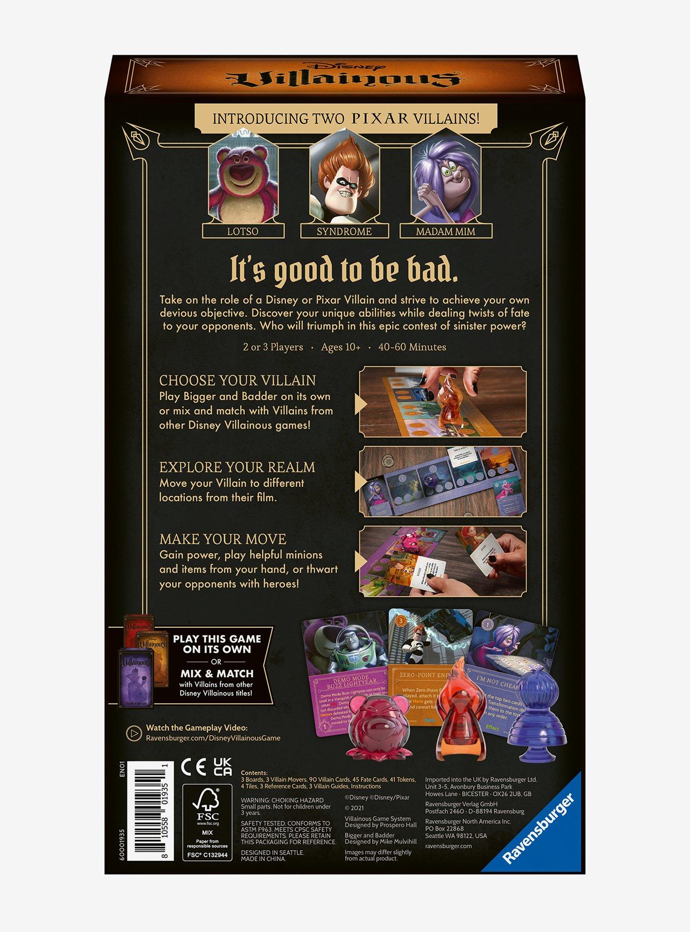 Disney Villainous Bigger and Badder Board Game, , alternate