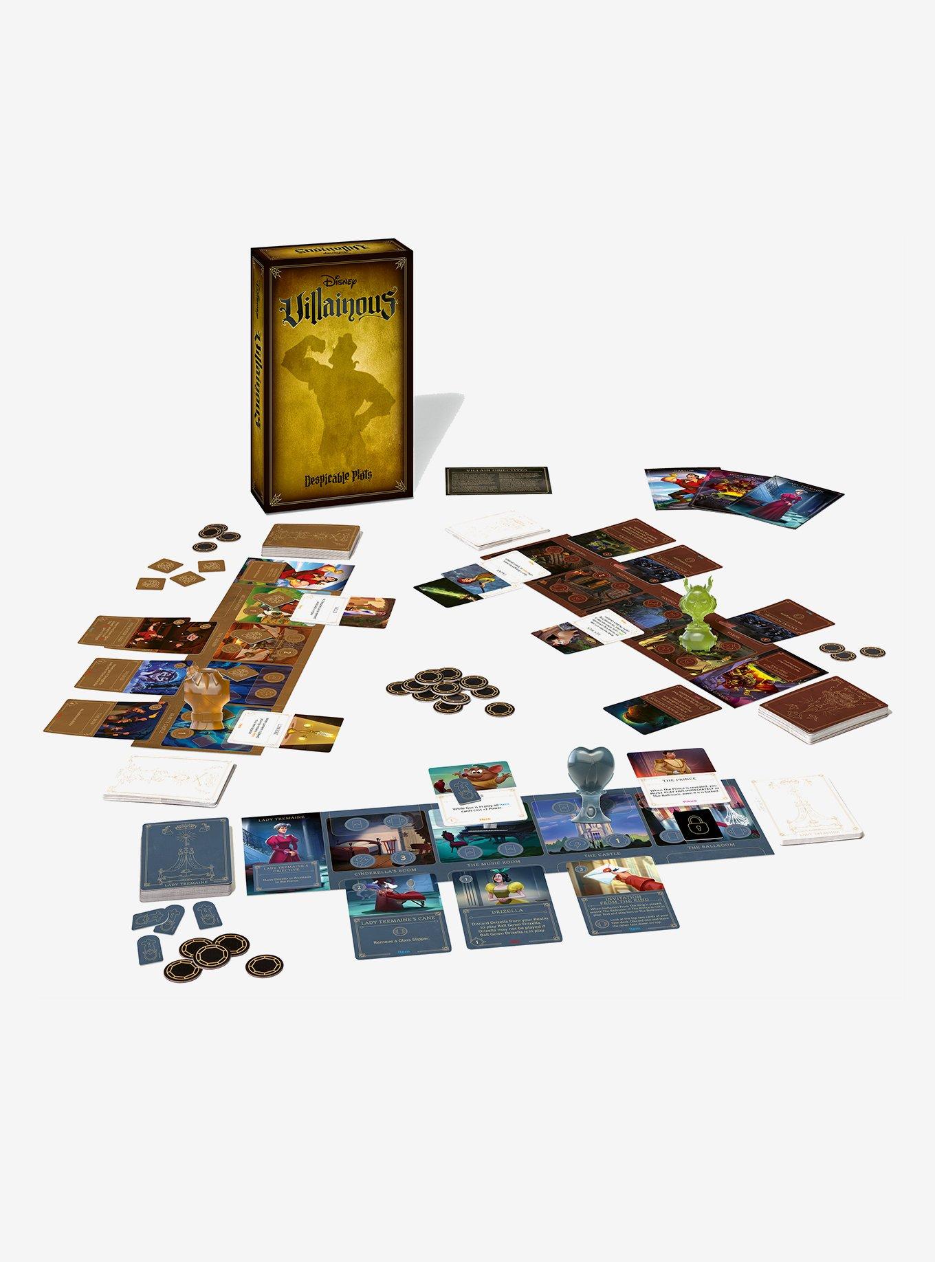 Disney Villainous Despicable Plots Board Game
