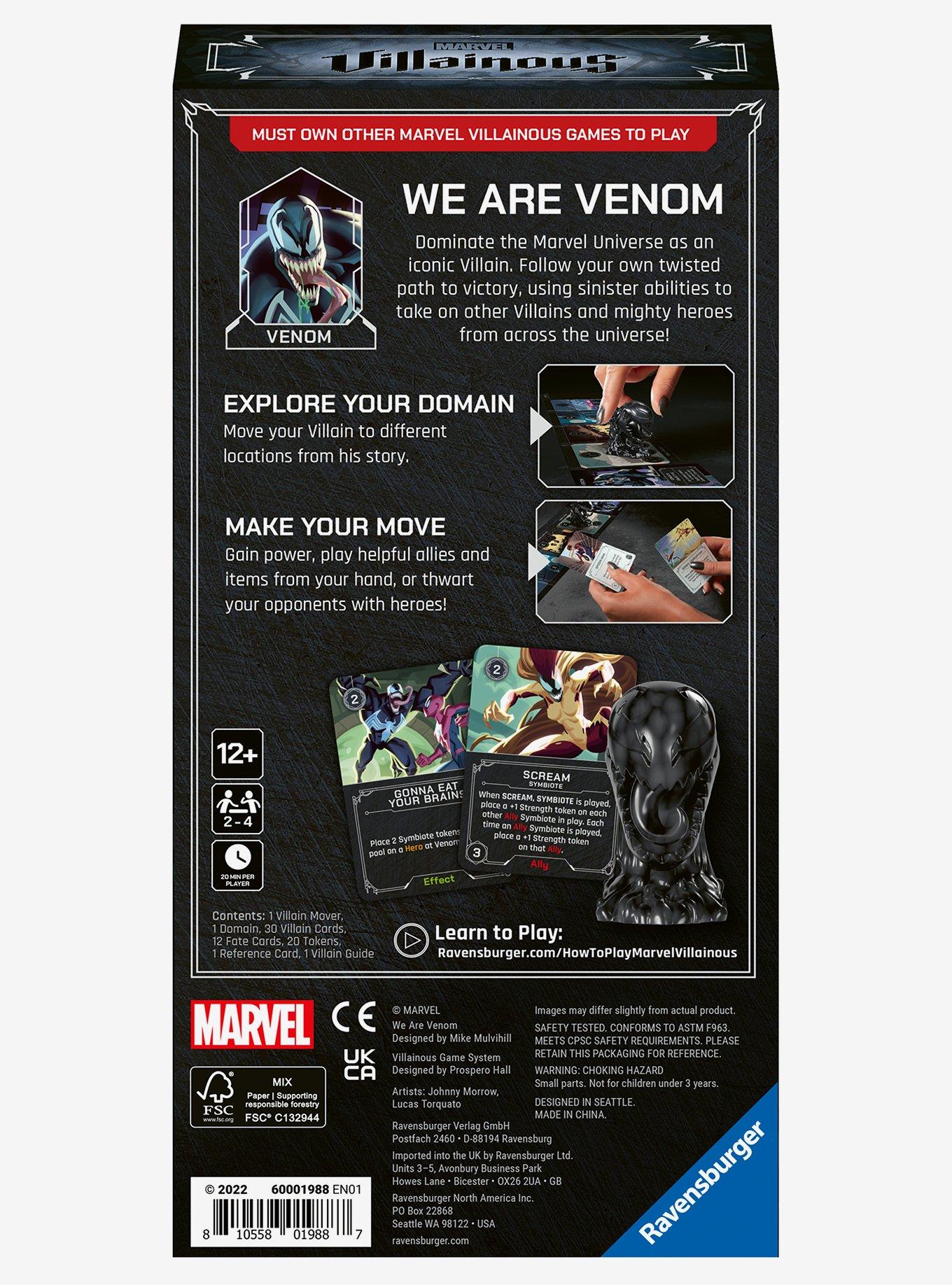 Marvel Villainous We Are Venom Single Character Expansion
