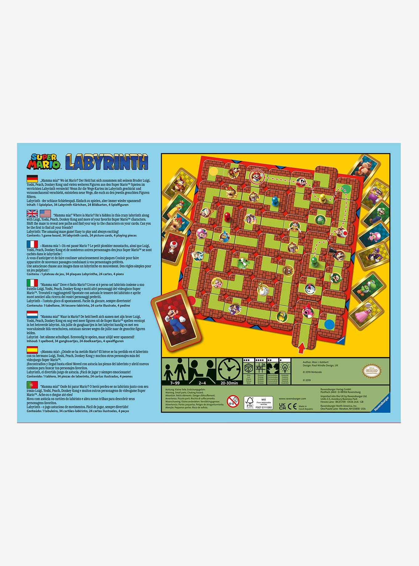 Nintendo Super Mario Labyrinth Board Game