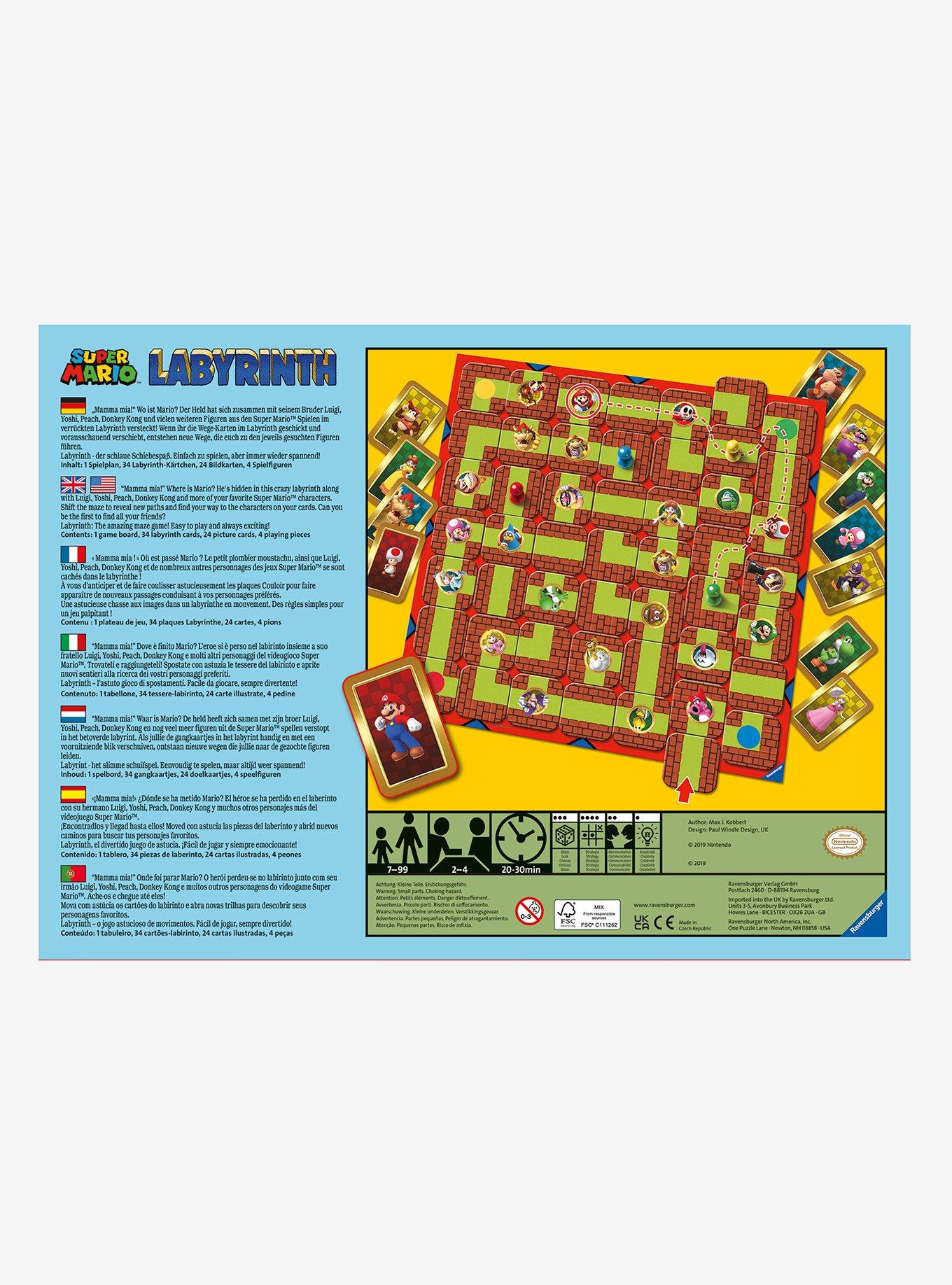 Nintendo Super Mario Labyrinth Board Game, , alternate