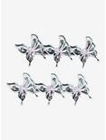 Thorn & Fable® Drippy Butterfly Hair Clip Set, , alternate