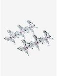 Thorn & Fable® Drippy Butterfly Hair Clip Set, , alternate