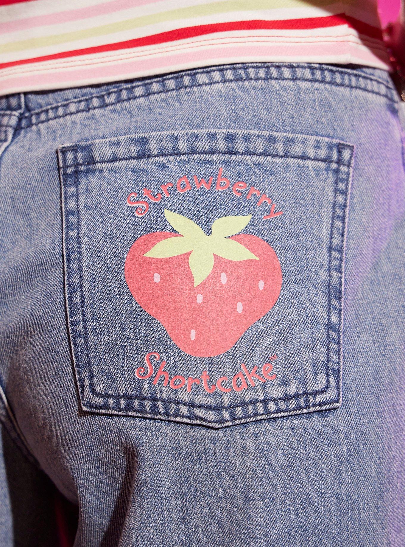 Strawberry Shortcake Wide-Leg Jeans, MULTI, alternate
