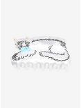 Sweet Society White Cat Doodle Claw Hair Clip, , alternate