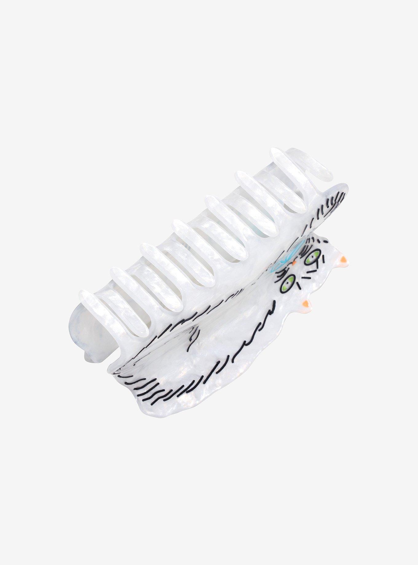 Sweet Society White Cat Doodle Claw Hair Clip, , alternate