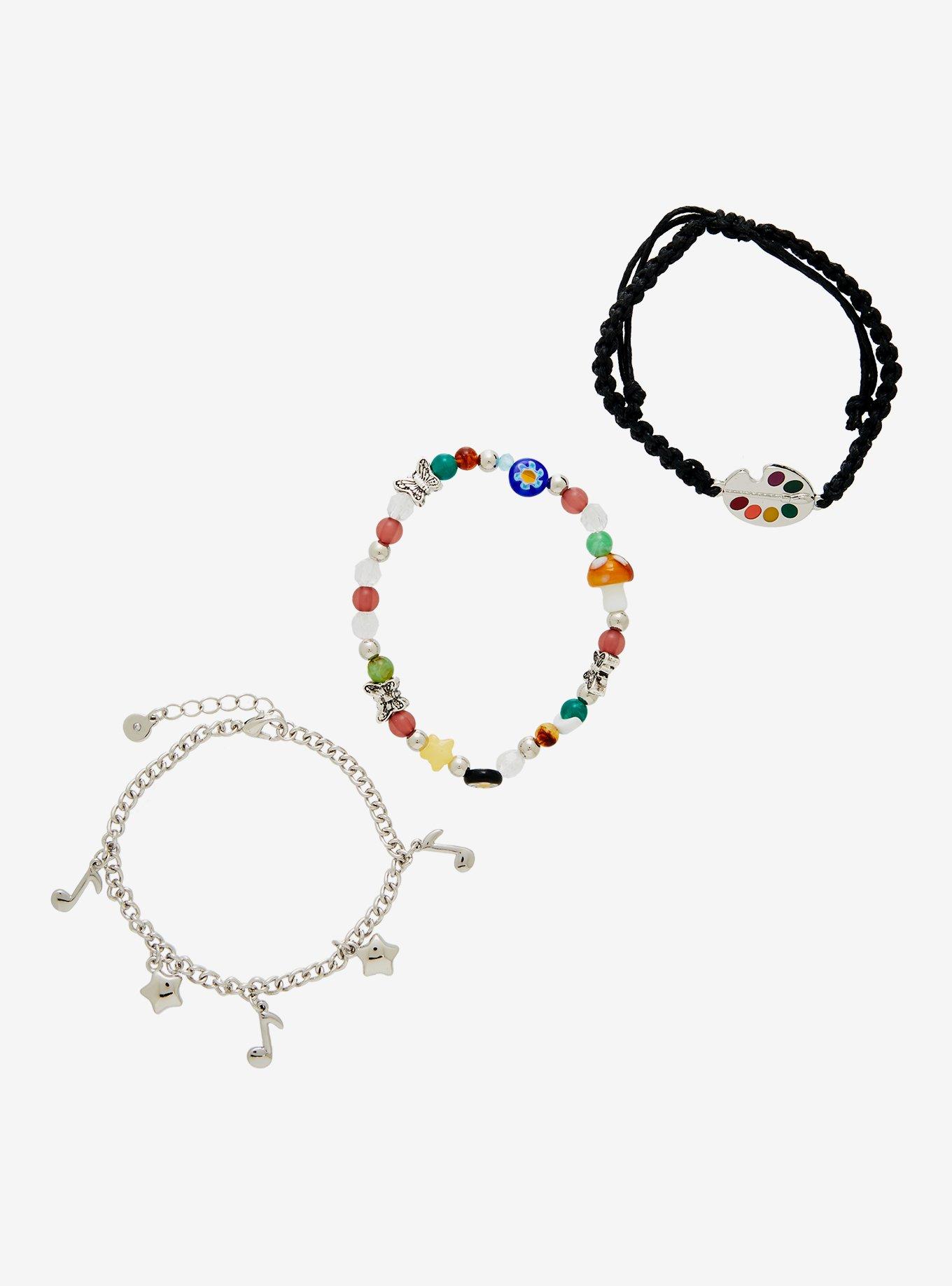 Sweet Society Art Palette Beads Bracelet Set, , alternate