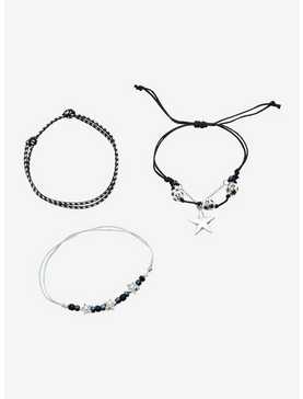 Social Collision® Grunge Star Cord Bracelet Set, , hi-res