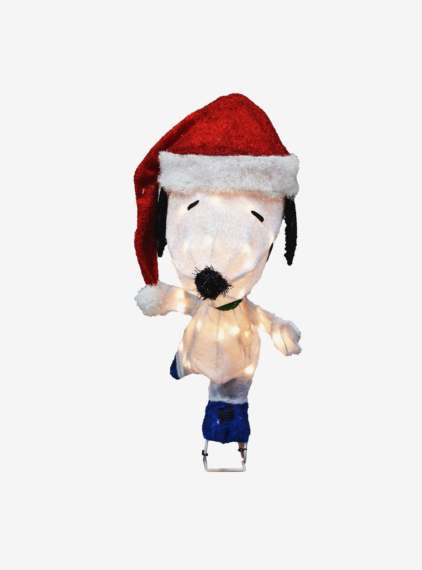 Peanuts Snoopy 3D Skating LED Yard Decor, , hi-res