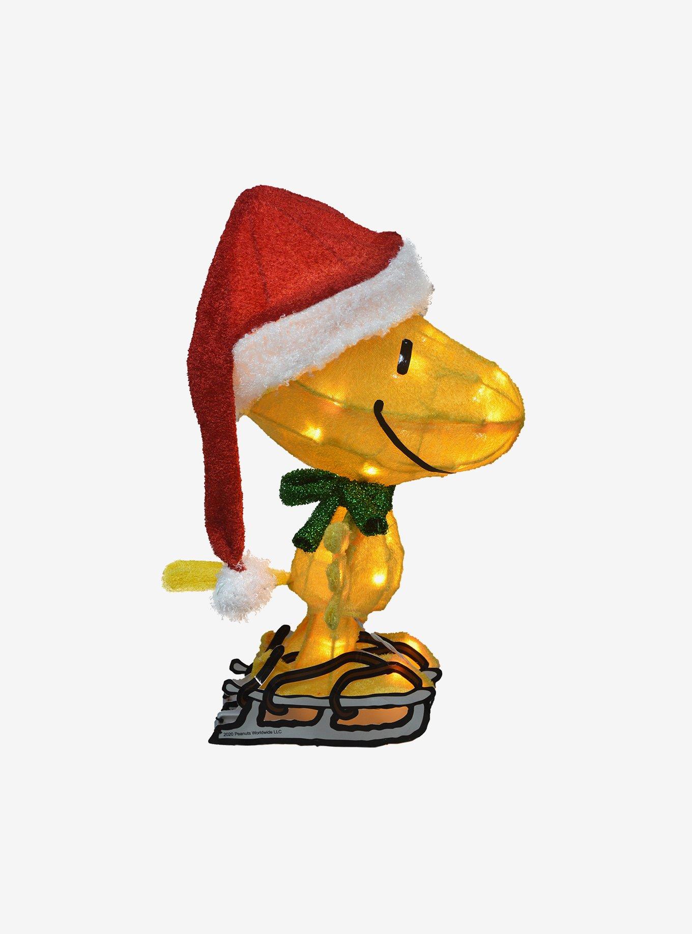 Peanuts Woodstock Skating LED Yard Decor, , hi-res