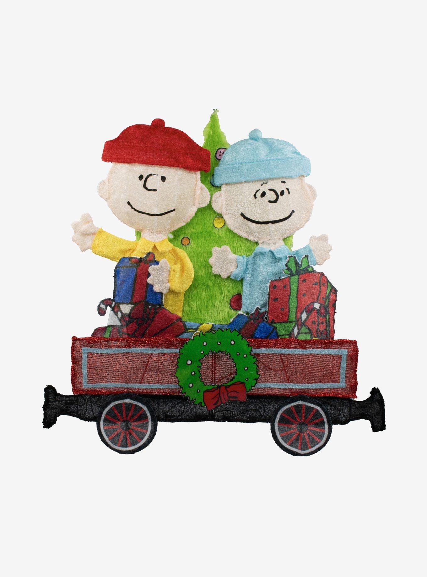 Peanuts Train Set Yard Decor, , hi-res