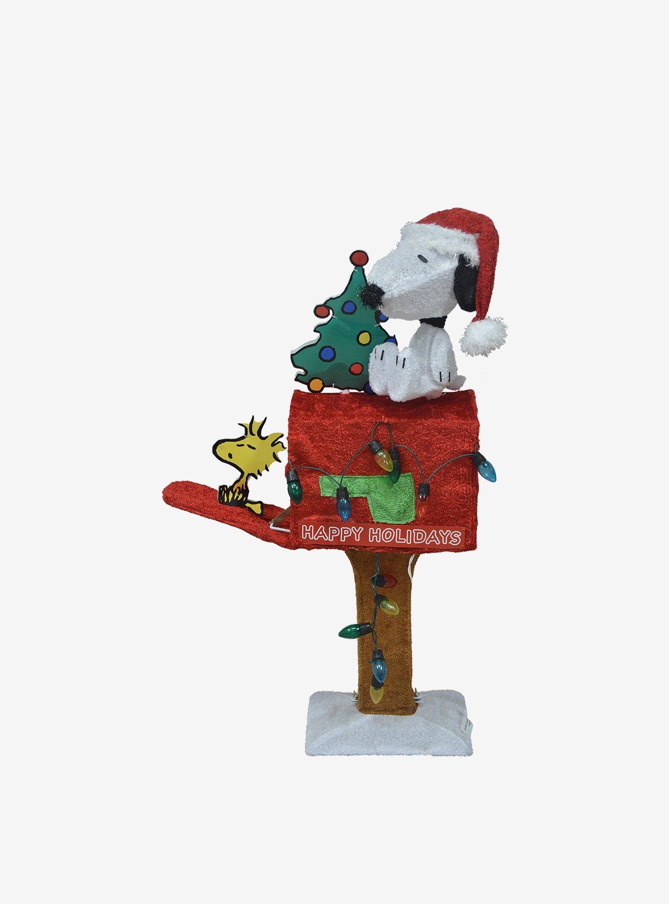 Peanuts Snoopy Tree on Mailbox Yard Decor, , hi-res