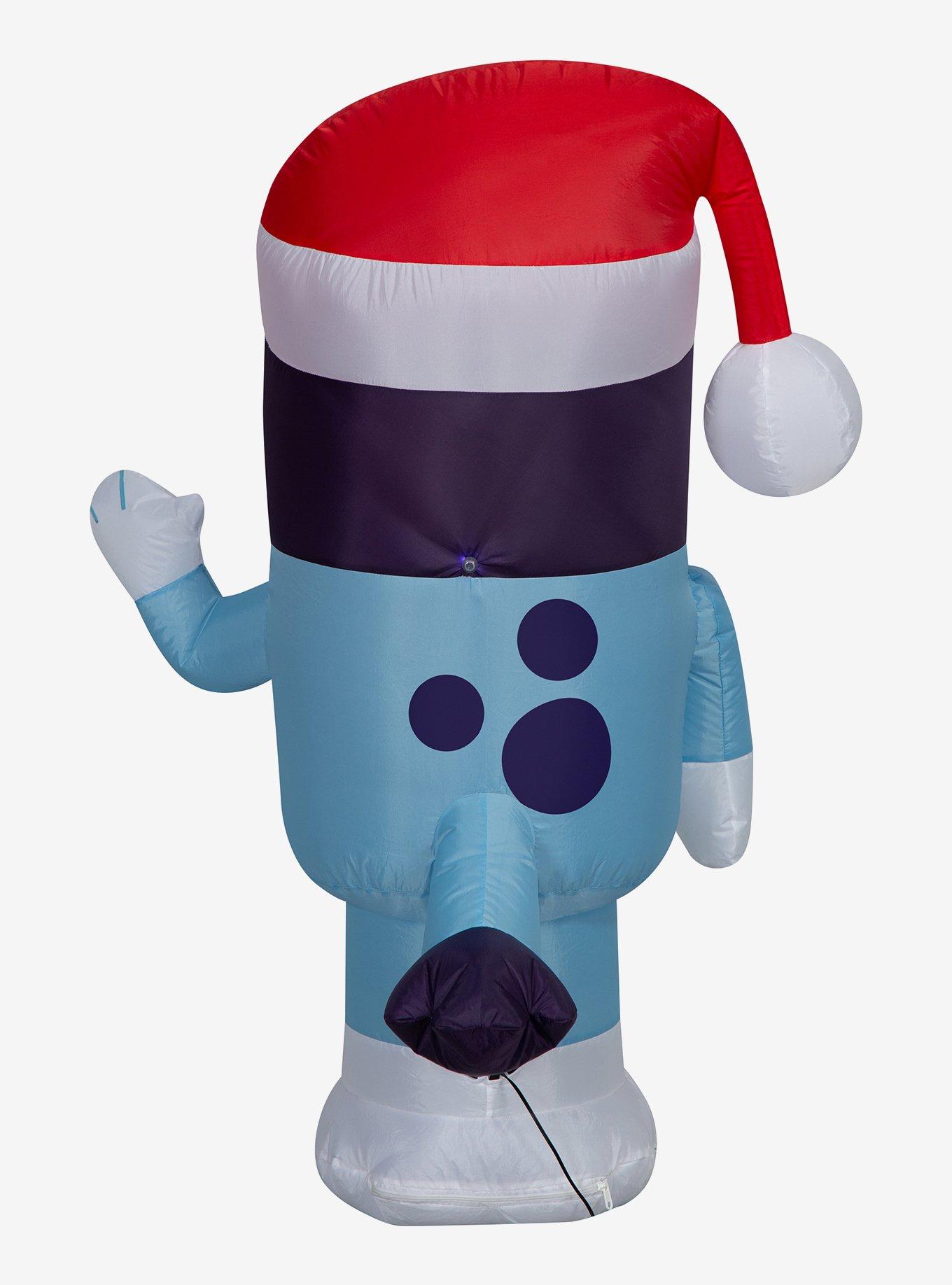 Bluey in Santa Hat Airblown, , alternate