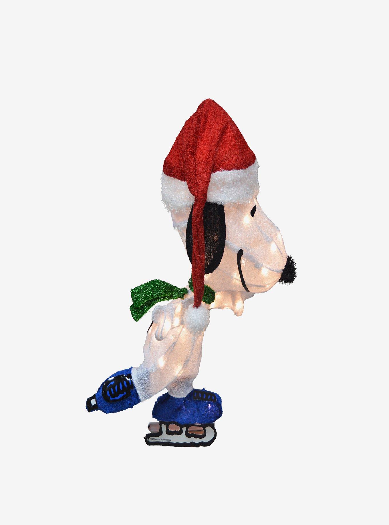 Peanuts Snoopy 3D Skating LED Yard Decor, , alternate