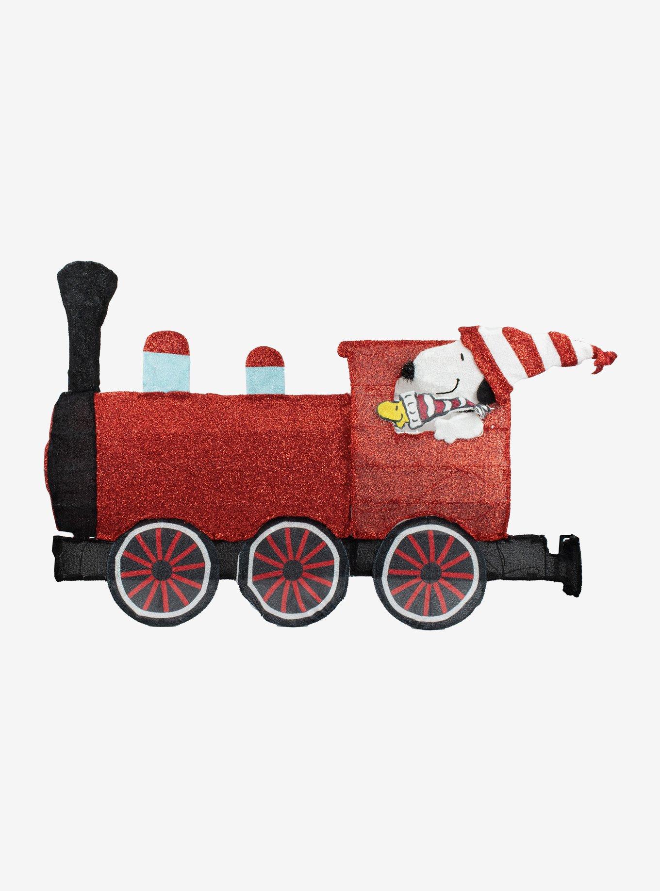 Peanuts Train Set Yard Decor, , alternate