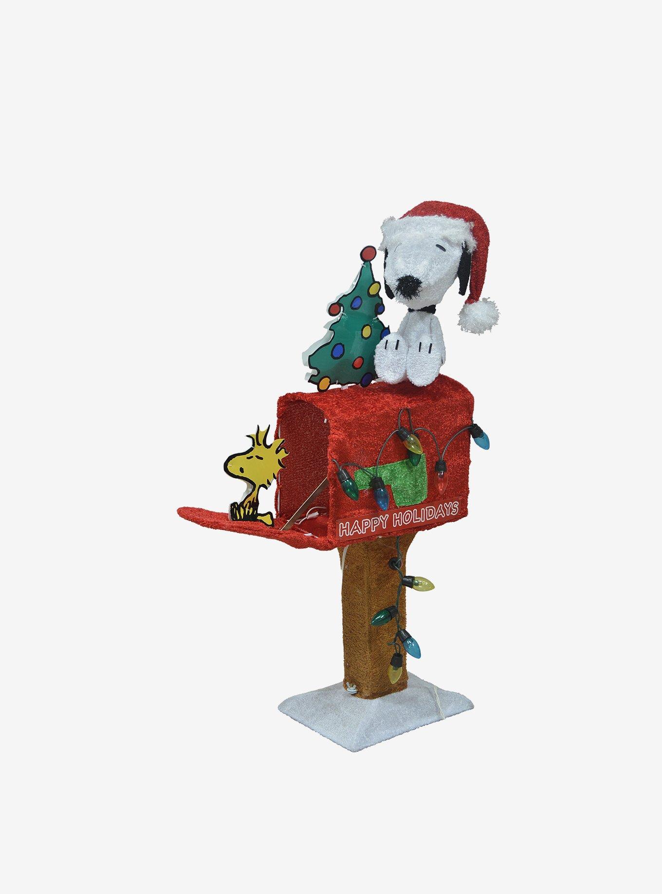 Peanuts Snoopy Tree on Mailbox Yard Decor, , alternate