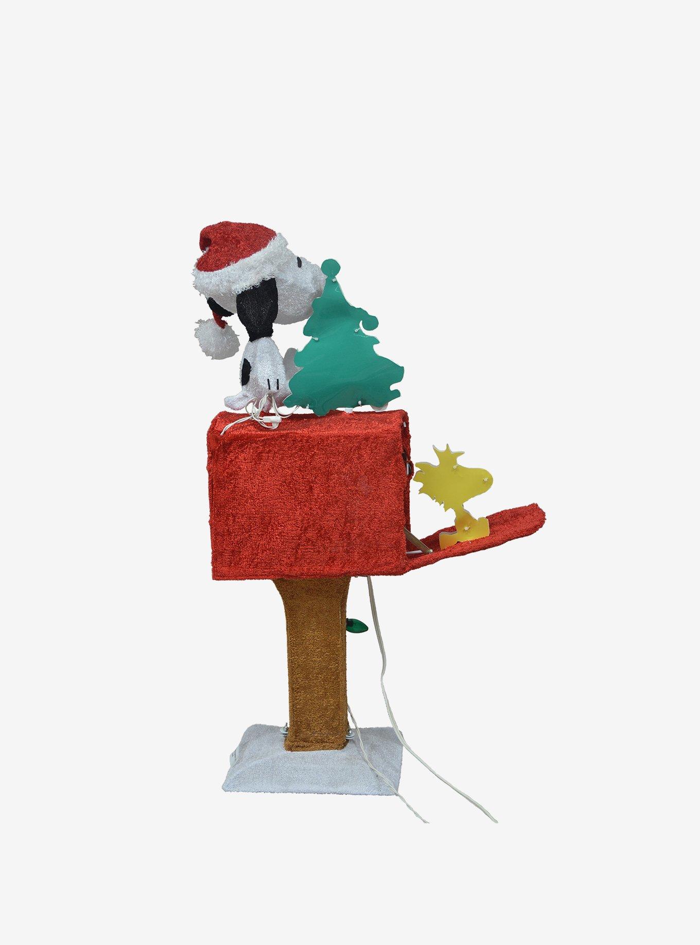 Peanuts Snoopy Tree on Mailbox Yard Decor, , alternate