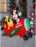 Disney Mickey and Pluto Airplane LED Animated Airblown, , alternate