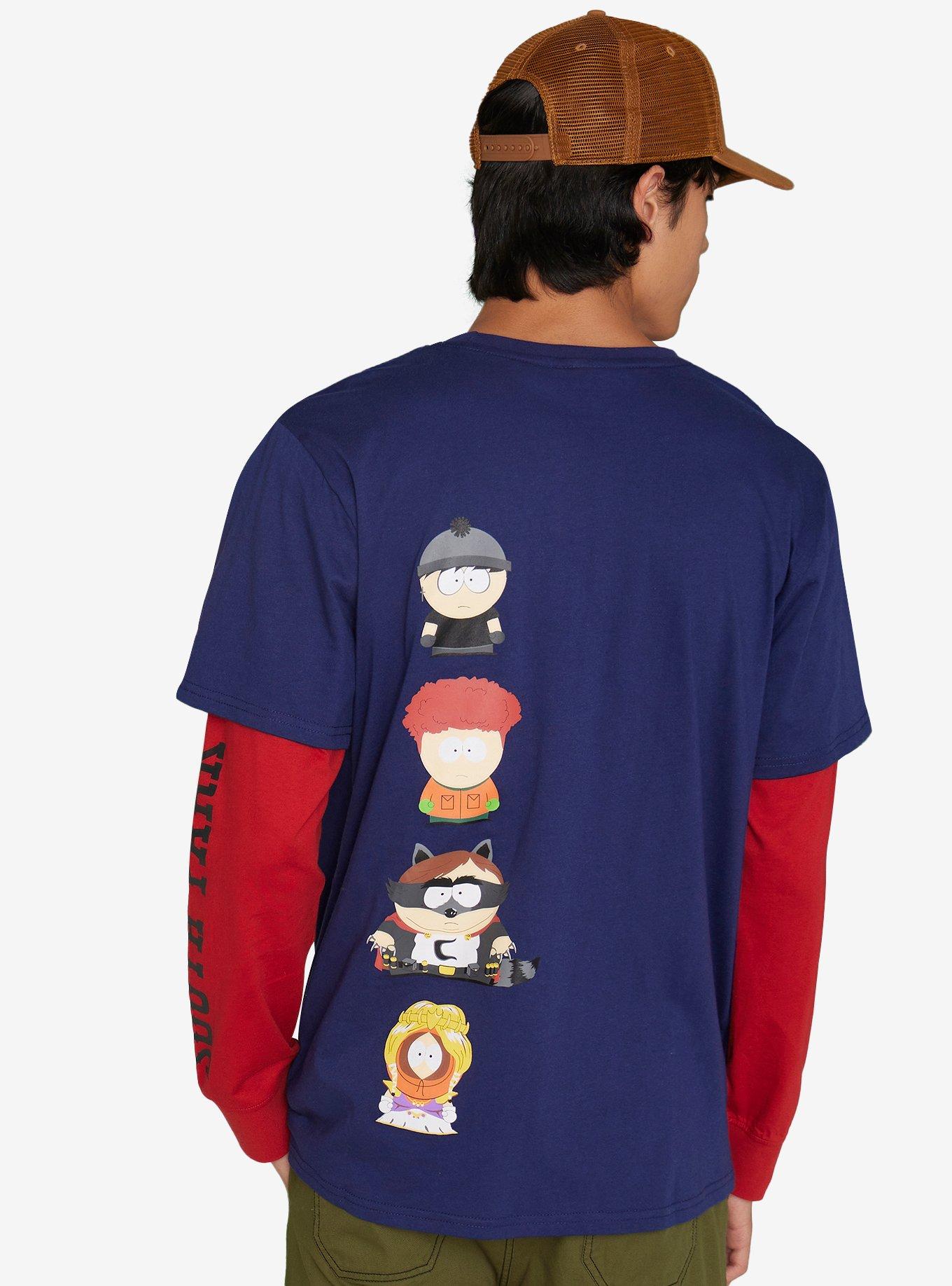 South Park Character Outfits Long-Sleeve Twofer