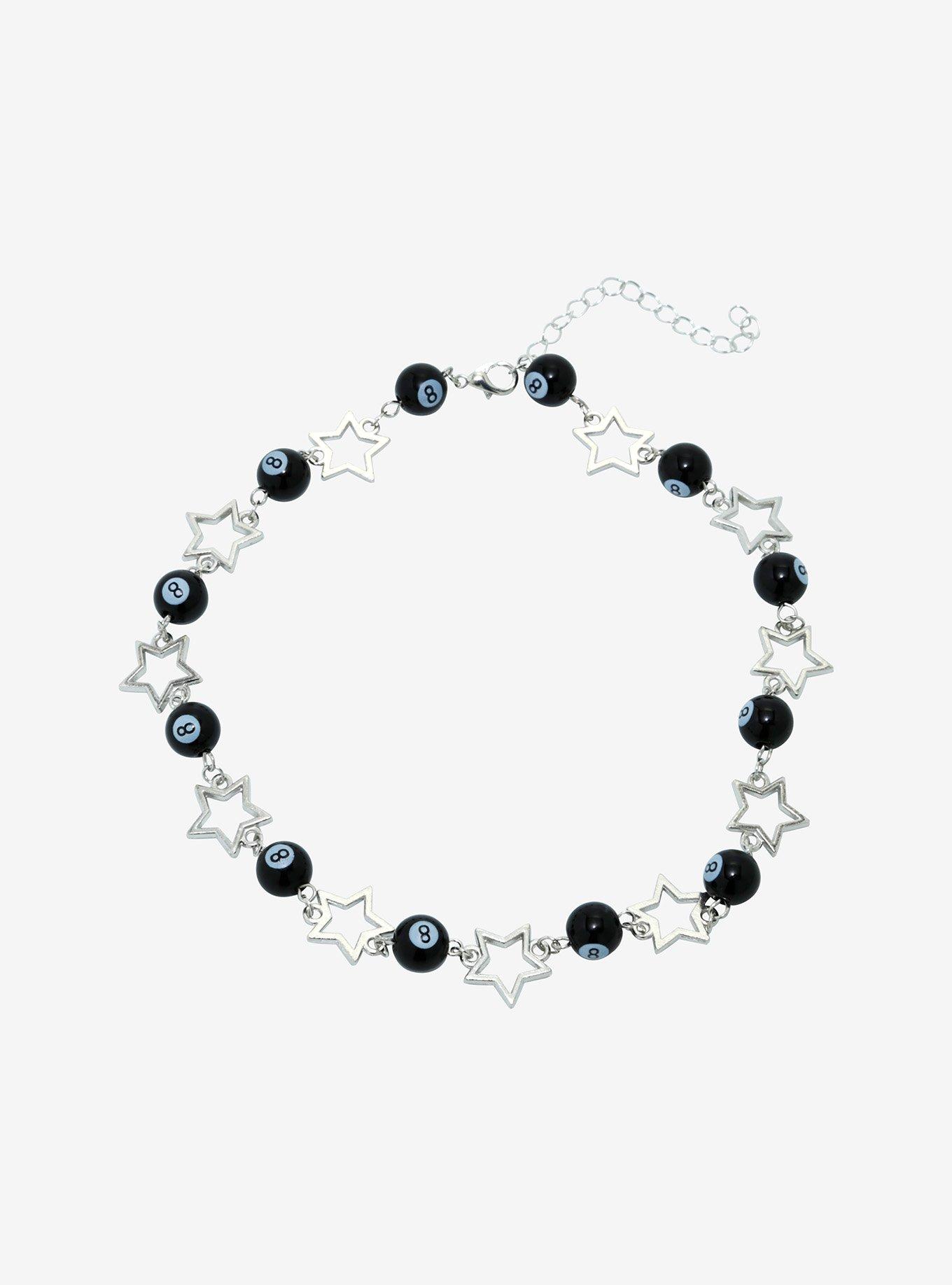 Social Collision® 8 Ball Star Choker, , alternate