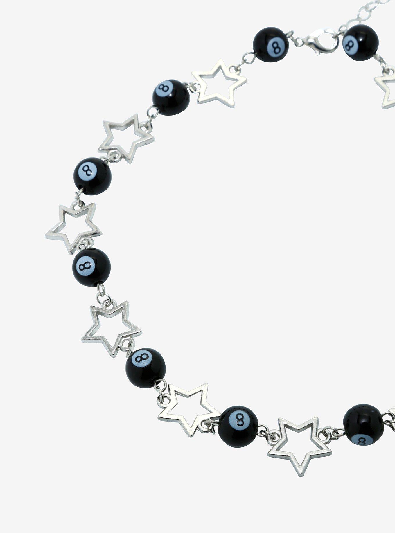 Social Collision® 8 Ball Star Choker, , alternate