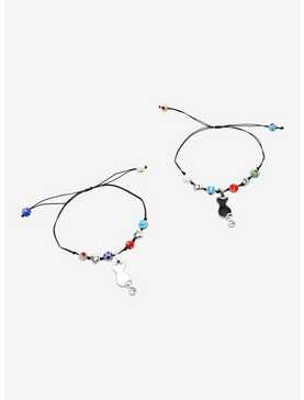 Sweet Society Cat Color Beads Best Friend Cord Bracelet Set, , hi-res