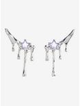 Social Collision® Dripping Star Stud Earrings, , alternate