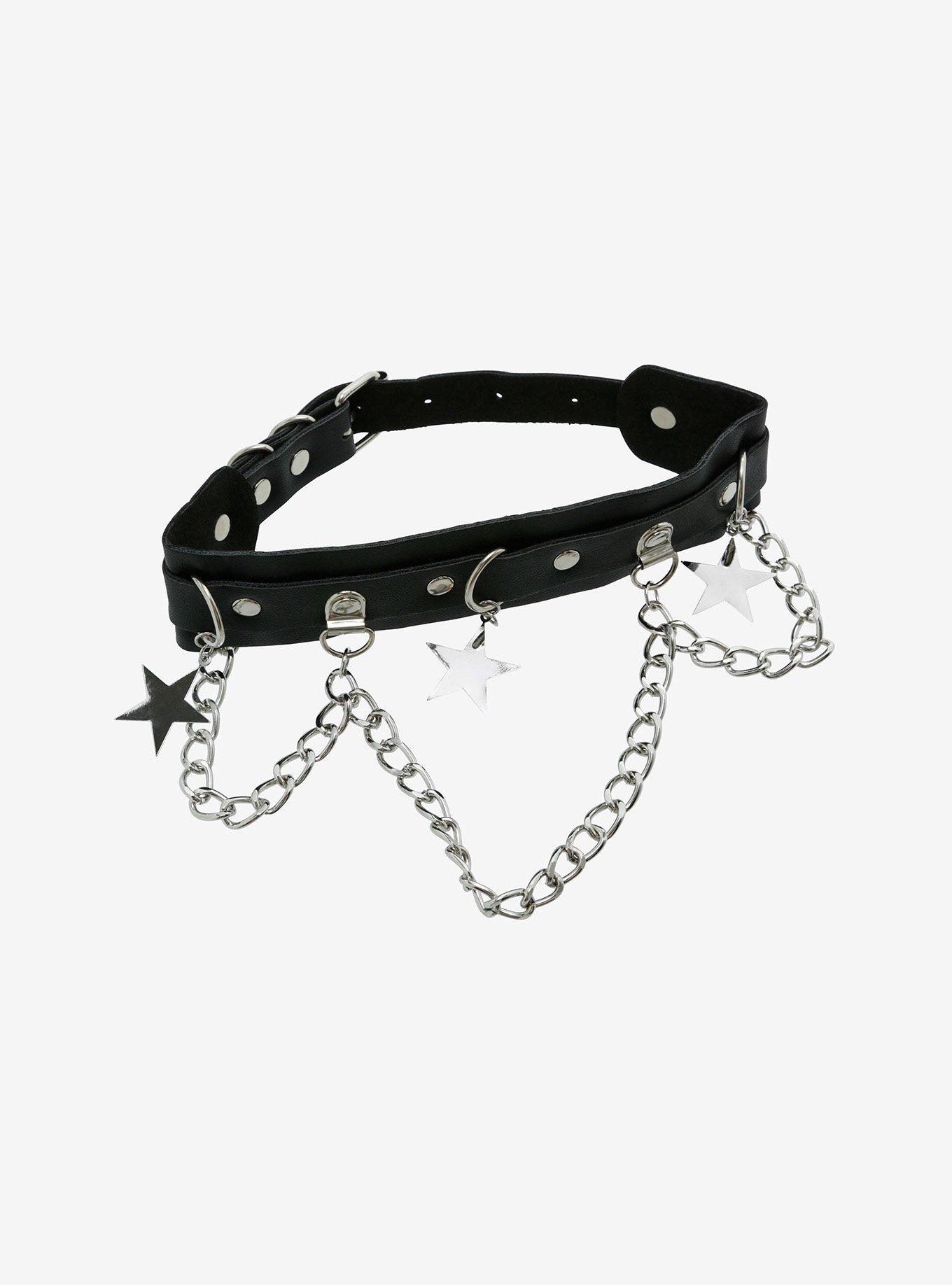 Social Collision® Star Chain Dangle Choker, , alternate