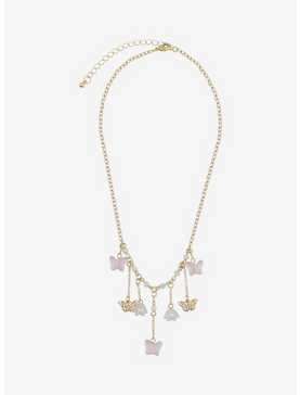 Sweet Society® Butterfly Lily Chain Choker, , hi-res