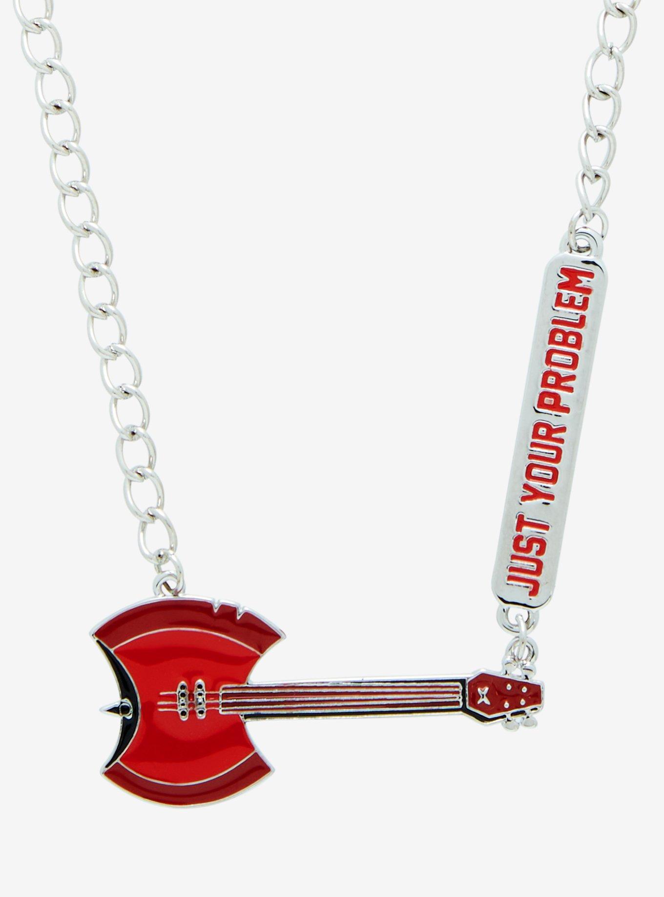 Adventure Time Marceline Bass Guitar Necklace, , alternate