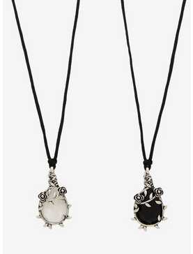 Cosmic Aura® Rose Crystal Best Friend Necklace Set, , hi-res
