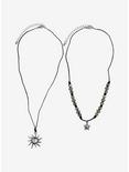 Thorn & Fable Sun & Star Cord Necklace Set, , alternate