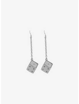 Social Collision® Silver Dice Drop Earrings, , hi-res